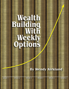 Trading weekly options books