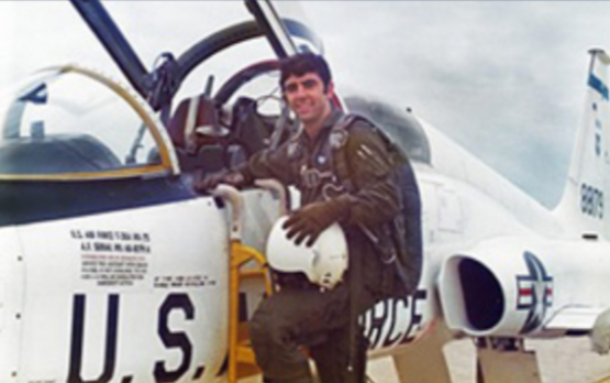 Chuck Hughes in the Air Force