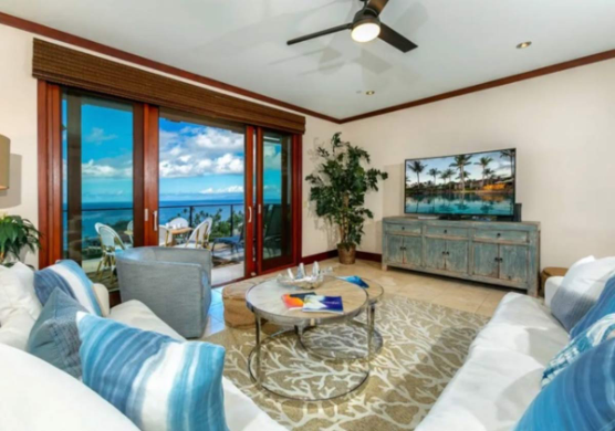 Beach condo in Hawaii